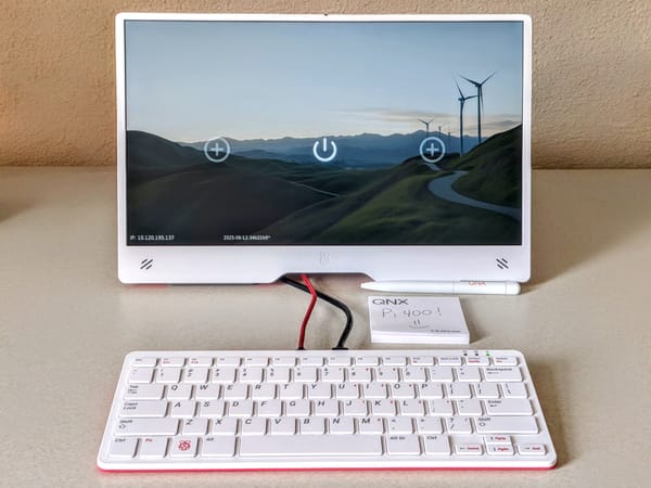 QNX on Pi 400: Make your own image!